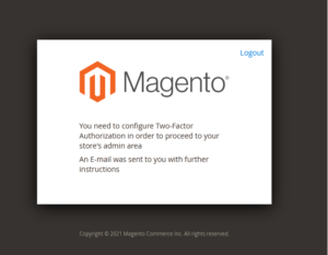 disable two-factor authentication in magento 2