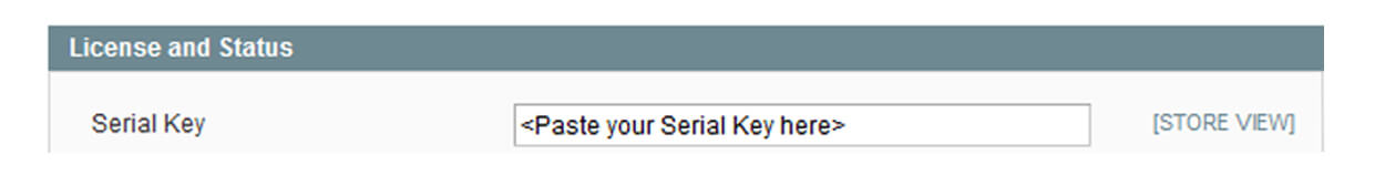 Serial Key